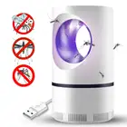Ультрафиолетовая светодиодная ловушка для комаров, электрическая лампа для уничтожения насекомых, USB-зарядка, приманка для мух, ночсветильник против комаров и мух