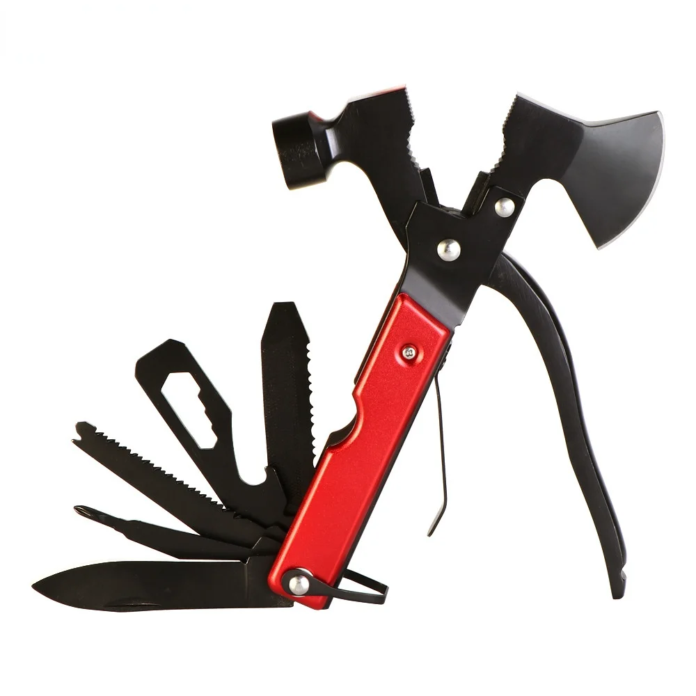 

Outdoor Camping Survival Tourism Vehicle Mounted Emergency Escape and Life-saving Tactics Multifunctional Folding Tool Tomahawk