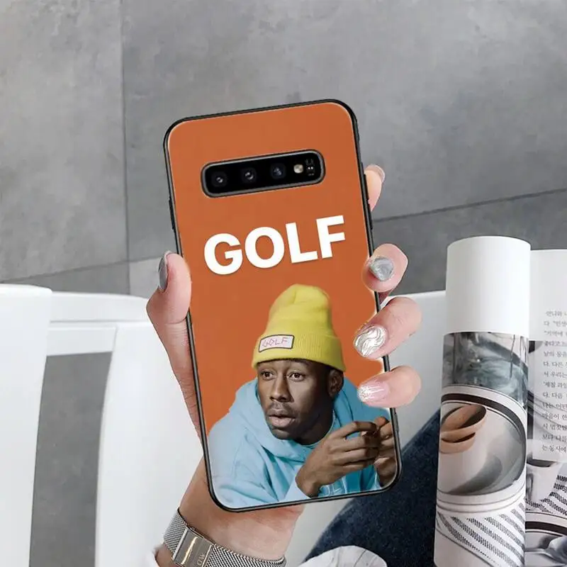 

Rapper tyler the creator GOLF bees Phone Case For Samsung Galaxy S7 S8 S9 S10 S10e S20 s21 s30 plus lite Ultra 5g