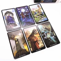 78 pcs tarot cards enrich life of entertainment magic %e2%80%8bboard card game english divination tarot family party playing cards