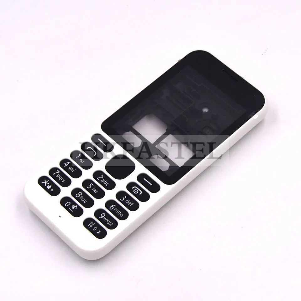 HKFASTEL высококачественный корпус клавиатуры для Nokia 215 Dual SIM Полный Мобильный телефон чехол с клавиатурой