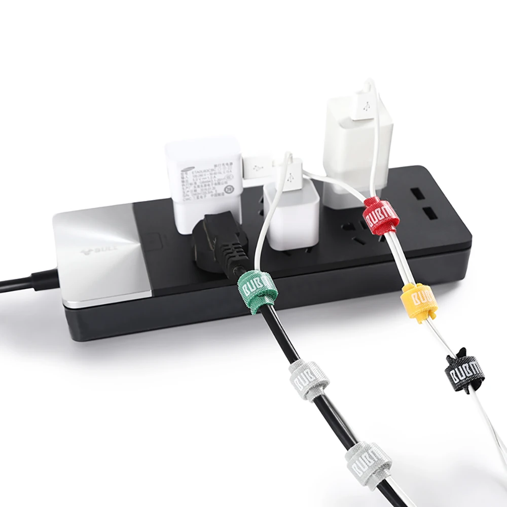 BUBM Кабельный органайзер держатель кабеля для сматывания проводов usb-кабель