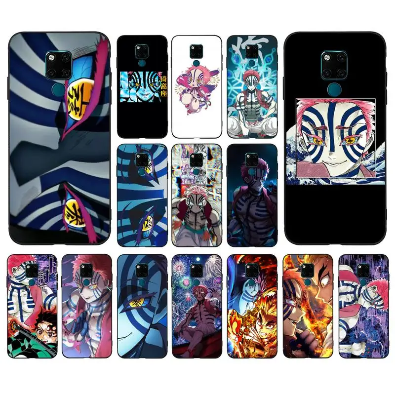 

MaiYaCa Akaza Demon Slayer Anime Phone Case for Huawei Mate 20 10 9 40 30 lite pro X Nova 2 3i 7se