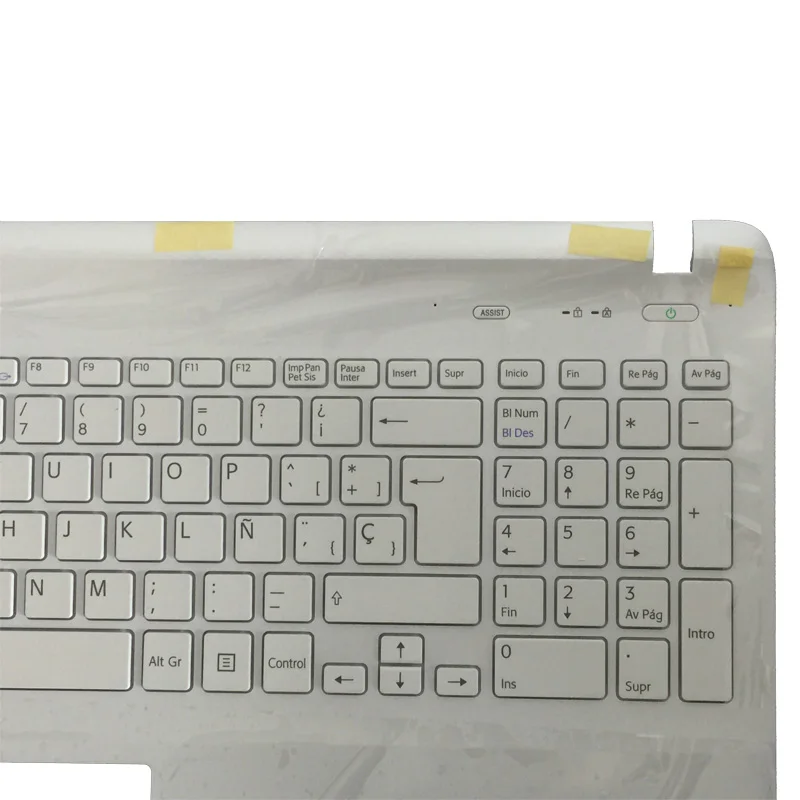 Клавиатура для ноутбука sony Vaio SVF1521K1EB svf1521p1r SVF152C29M SVF1521V6E черно-белая клавиатура с