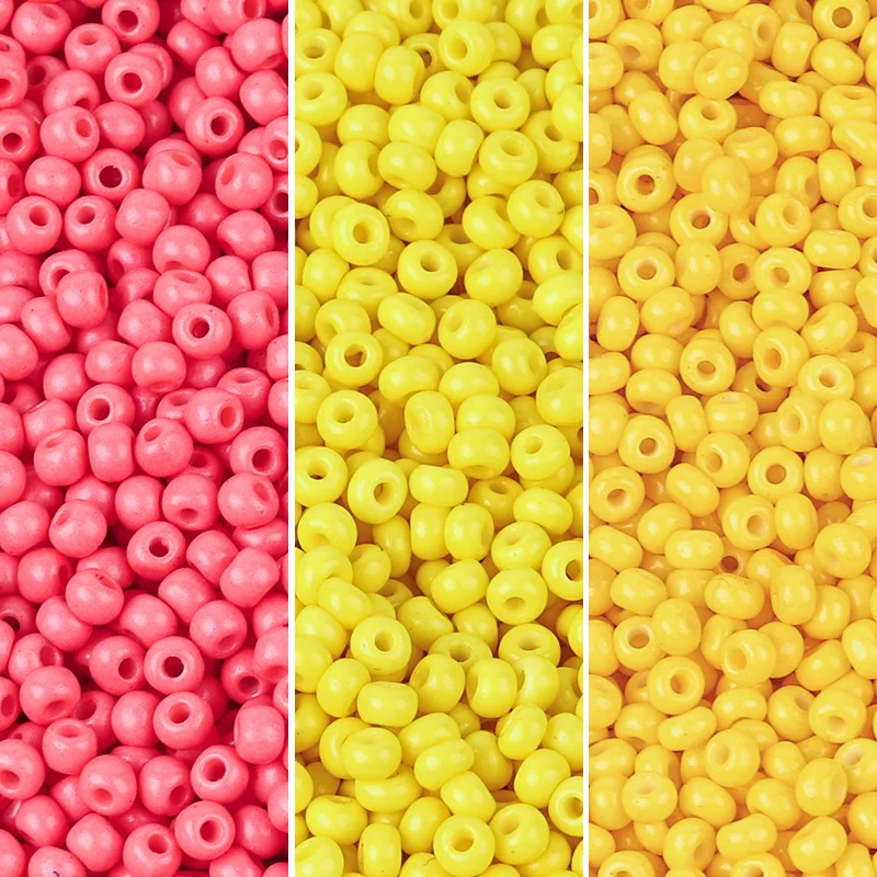 

Approx.2100 3MM Charm Czech Glass Beads for Jewelry Making Rondelle SeedBeads Kralen DIY Bracelet Necklace Jewelry Accessories