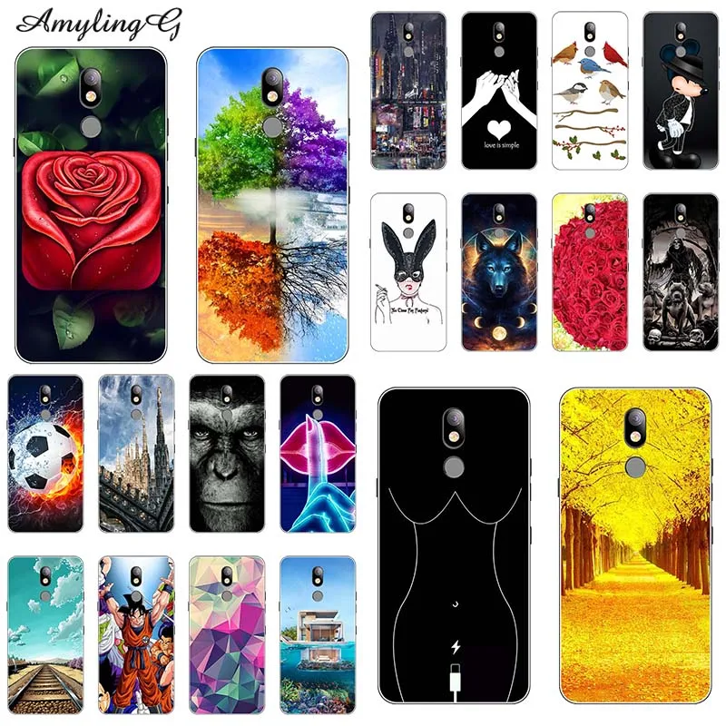 Модный чехол для телефона LG K40 X420EM X420EMW 5 7 напечатанный K 40 красочный LGK40 розовый
