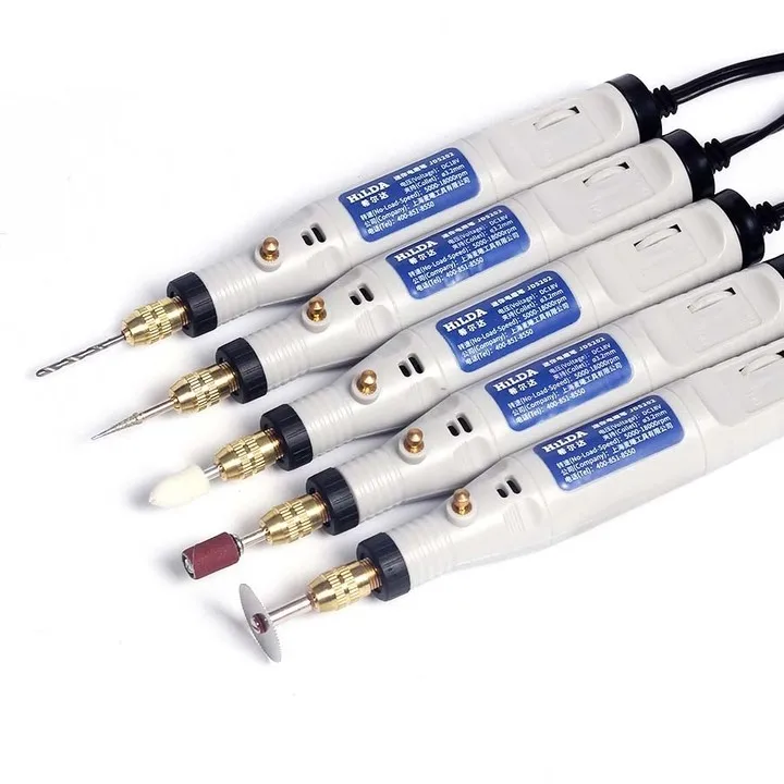 18 в Гравировка Pen Мини дрель Rotary tool с шлифовальные аксессуары