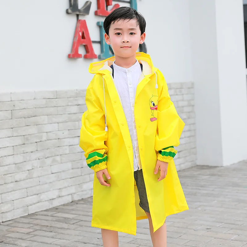 

Cute student baby raincoat outdoor travel mountaineering waterproof raingear child impermeable rain poncho boy girl raincoatgift