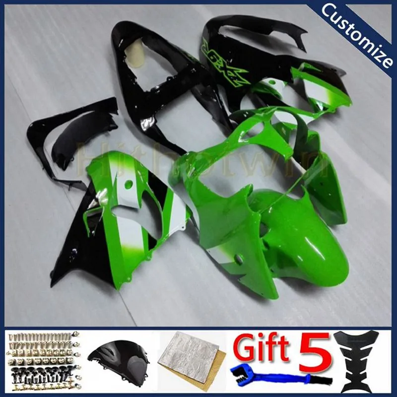 Мотоциклетные панелей тюнинг пакет для ZX9R 2002 2003 ZX 9R 02 03 ABS пластиковый корпус