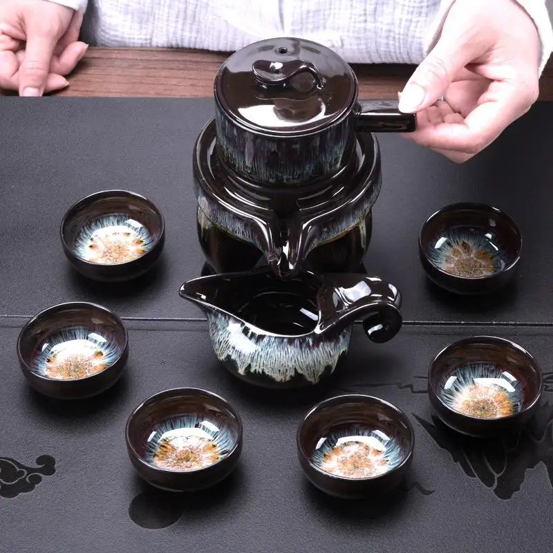 Китайский чайный набор кунг фу керамический портативный фарфоровый сервиз чай