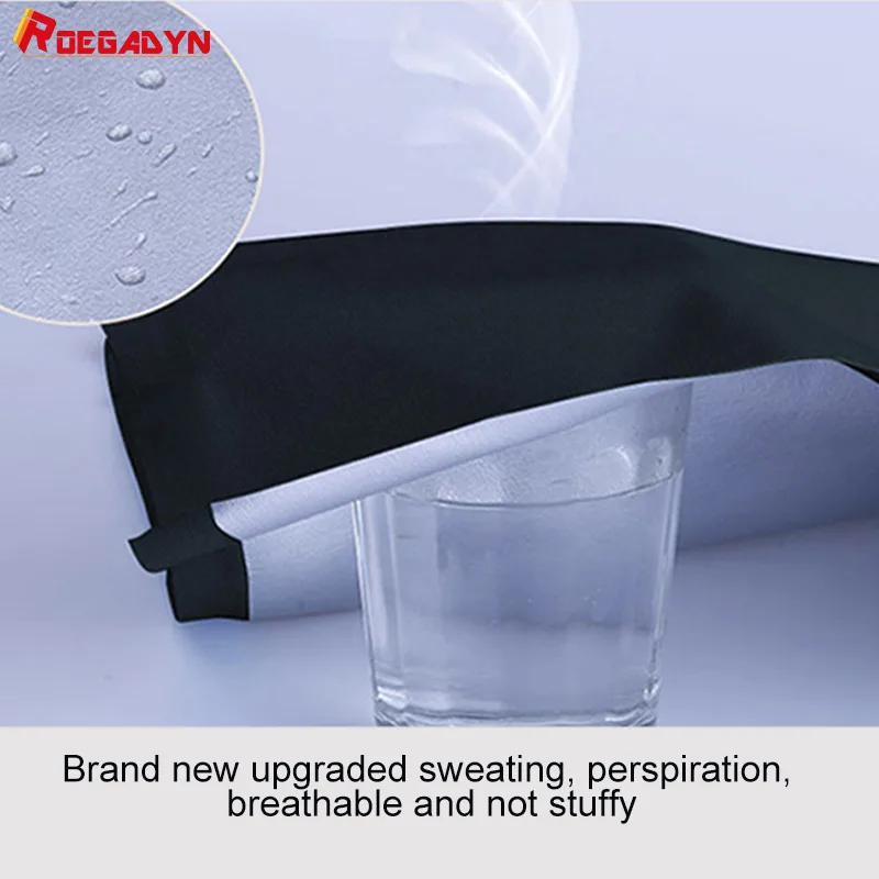 Мужской тренировочный костюм-сауна ROEGADYN толстовка с капюшоном для фитнеса