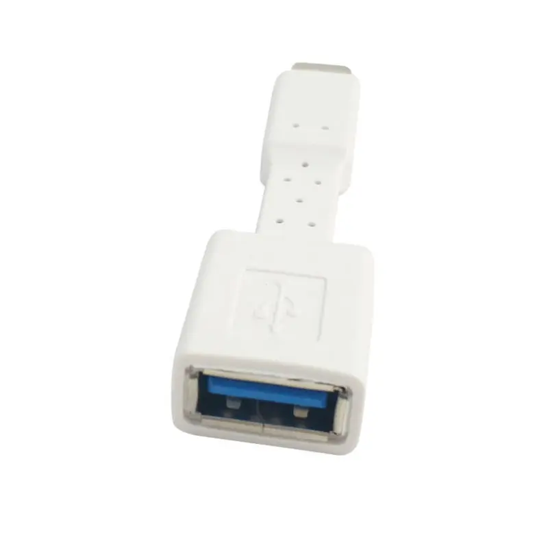 Портативный 7 см USB 3 1 Micro B к 0 тип A штекер-гнездо OTG Кабель-адаптер для передачи