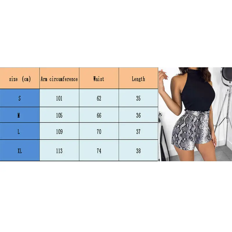 Шорты женские с высокой талией и поясом модные повседневные Стильные пляжные