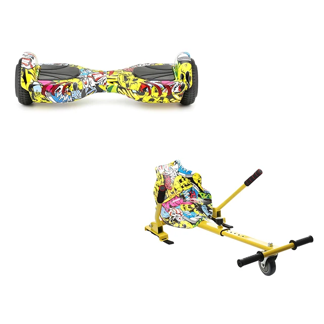 

Best gift for child 6.5 inch self balance scooter and hover kart kids two wheel smart board