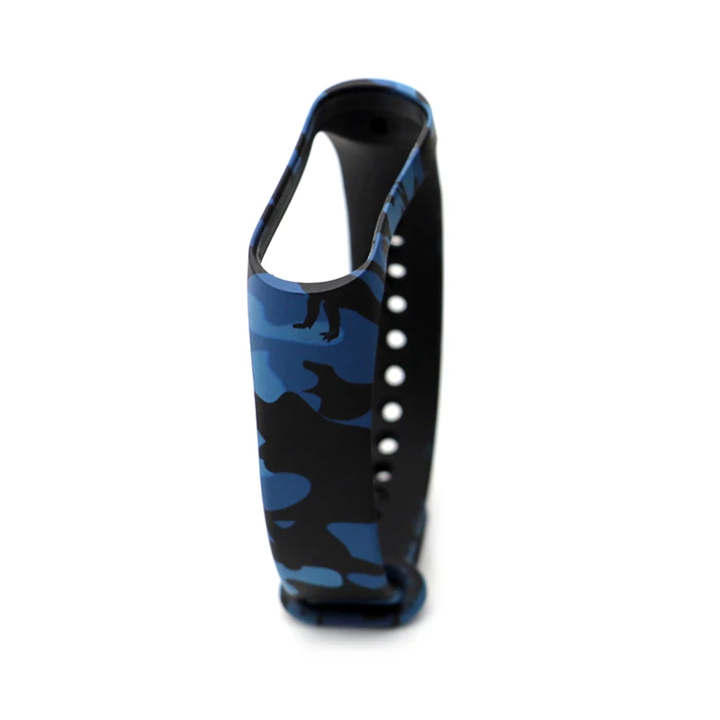 Силиконовый браслет для Xiaomi Mi Band 4 камуфляжный аксессуары умных