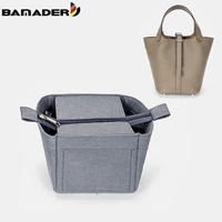 bamader bag liner suitable for brand woman bags with cover felt cloth insert travel cosmetic bag organize the storage bag in bag