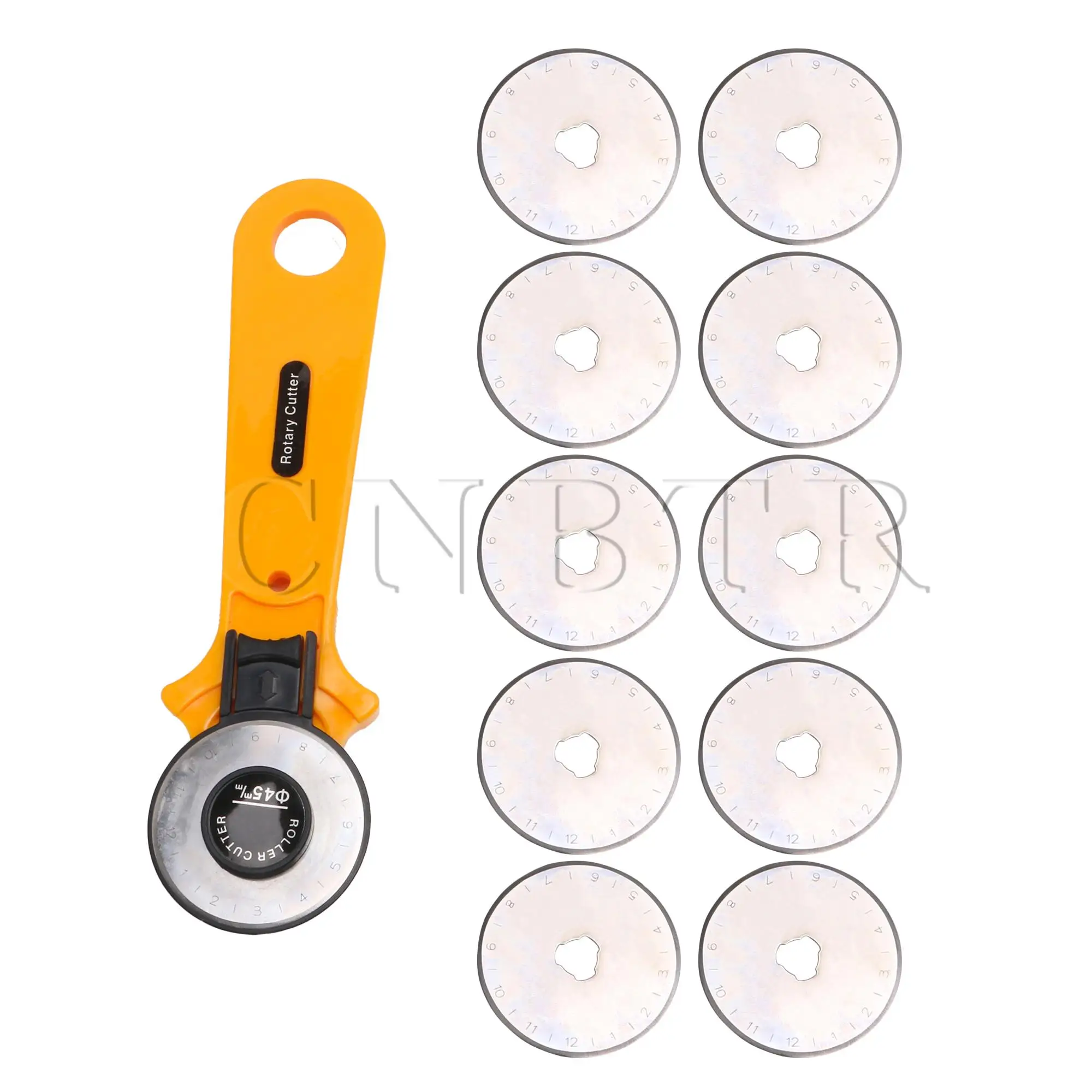 

CNBTR 45mm Broach Fabric Tool Sewing Loop Tool with Lock for Leather