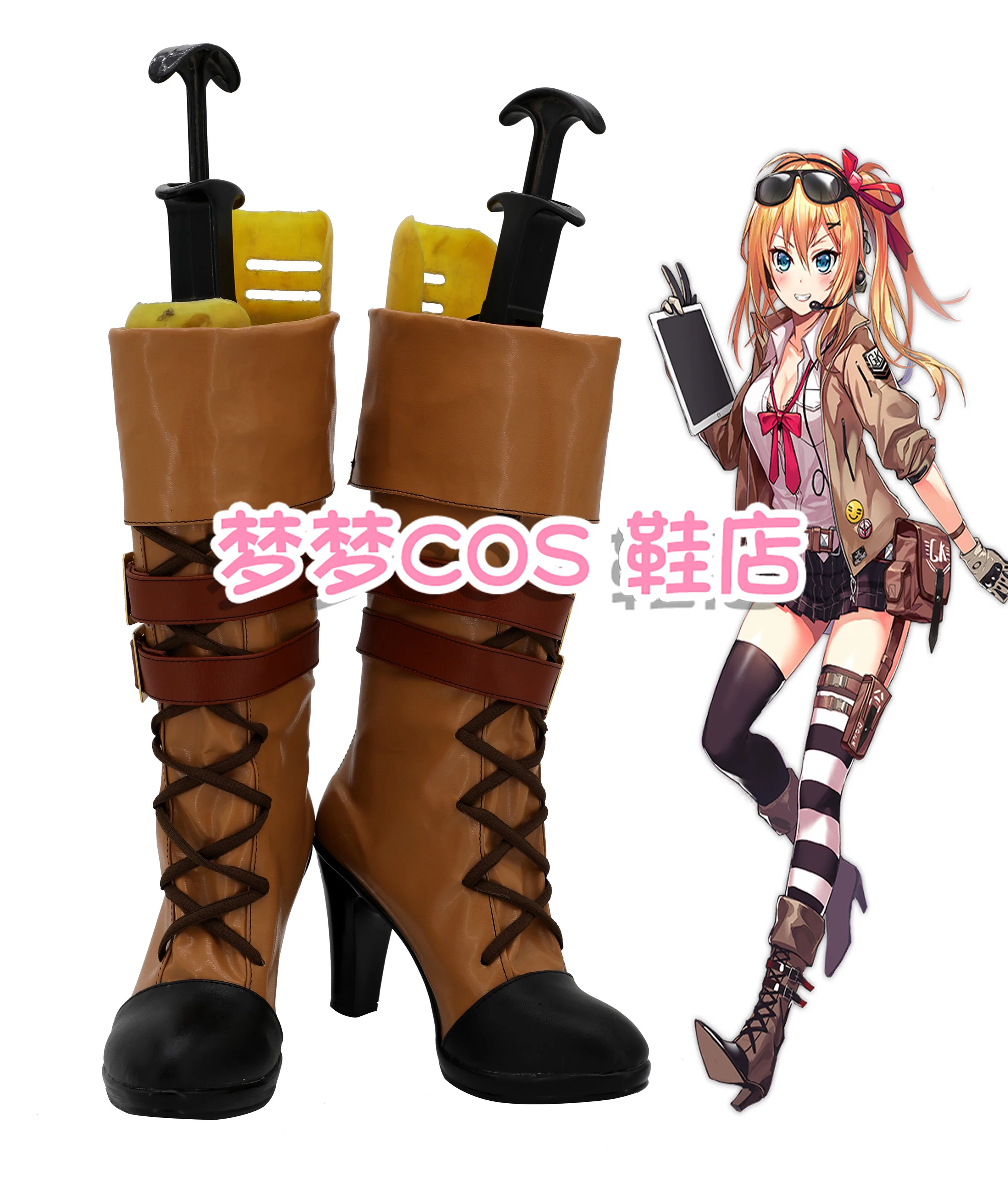 

Game Girls Frontline Kalina Cosplay Shoes Boots Custom Made For Hallowee Carnival Party