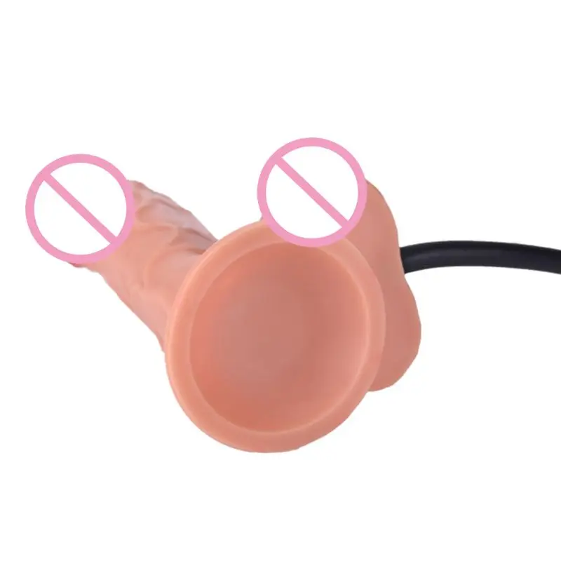 Orgasm Huge Inflatable Penis Dildo Plug Anus Suction Cup Realistic Sex Toy | Красота и здоровье