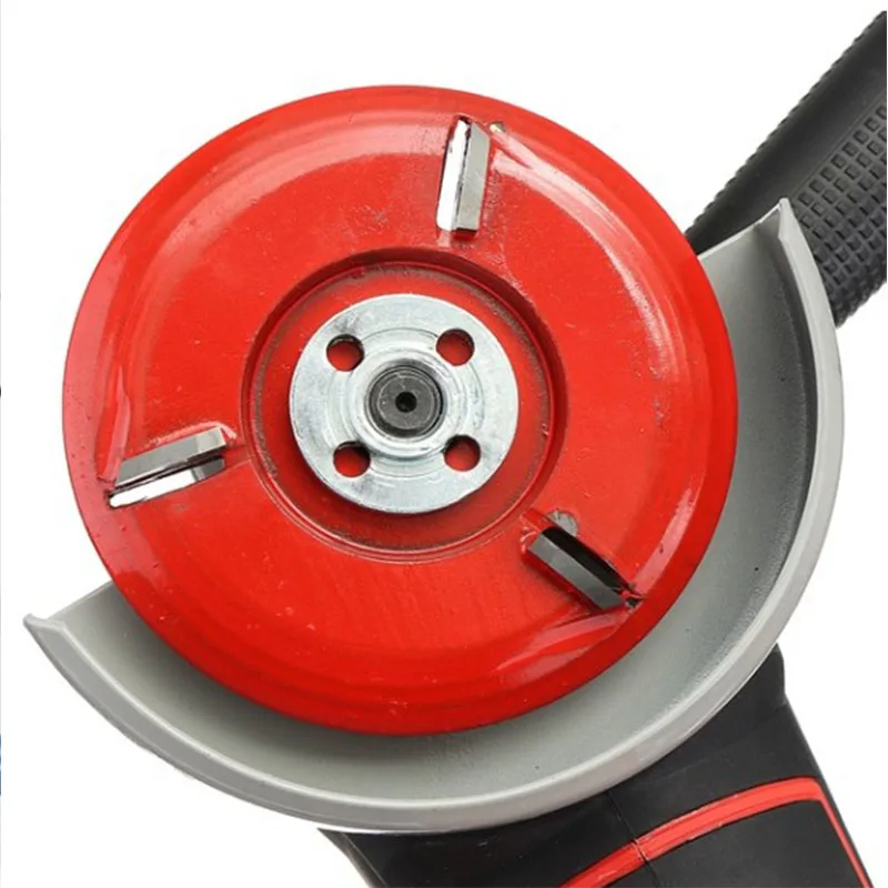 Teeth Milling Wish Arc/Flat Tool 90mm Woodworking Angle Disc Wood Plane for Grinder | 16mm Aperture Carving Turbo Cutter Инструменты