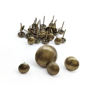 100sets 6mm 25mm metal bronze rivets decorative nails doornail sofa nails soft bag nails thumbtack antique nail tacks