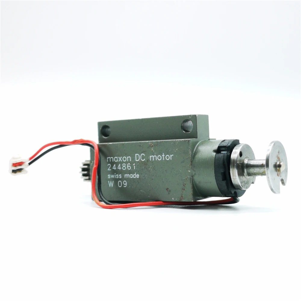 Б/у Швейцарский бескарбоновый двигатель maxon 12 24 В миниатюрный полая чаша щеточный