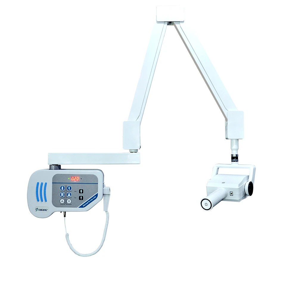 

Wall Mounted Scissor Arm Dental X Ray 70kv 7ma Machine Imaging System Unit