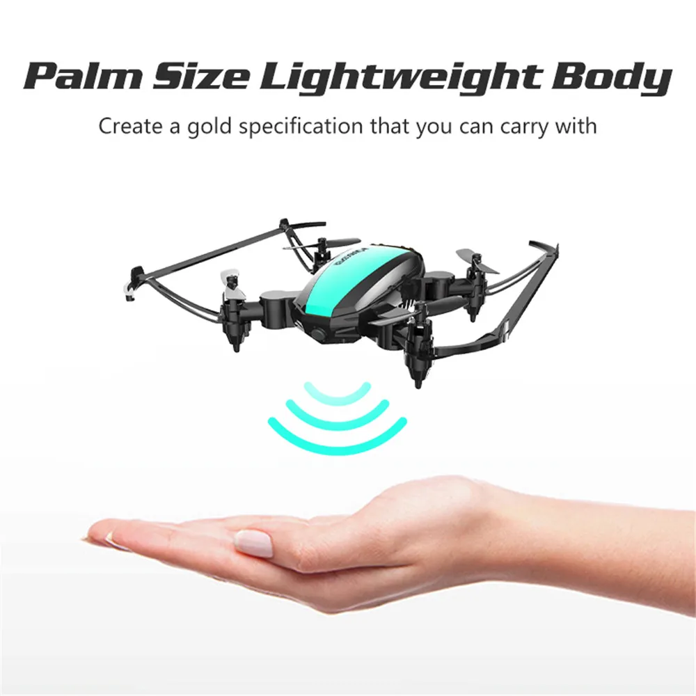 GW125 четырехвинтовой микро-Дрон один ключ возврата RC вертолет 6-осевой гироскоп