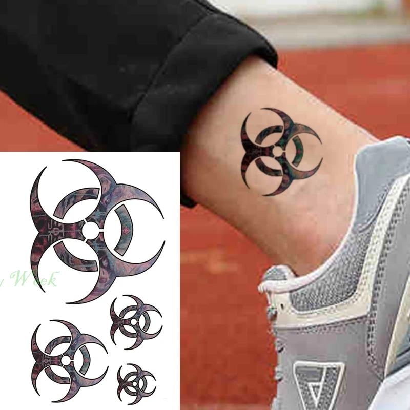 Waterproof Temporary Tattoo Sticker bulldog bird sword arrow diamond flower tatto flash tatoo fake tattoos for men women kid images - 6