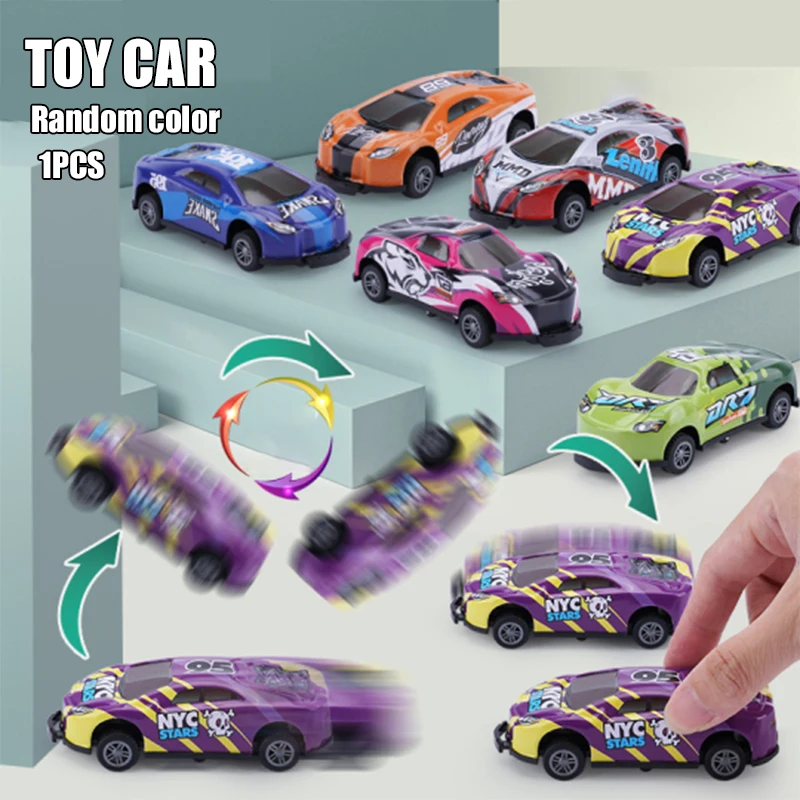 

Stunt Toy Car Mini Cartoon Pull Back Car Toys Racing Mini Cars Educational Toys Cartoon Model Car Toys for Toddlers MC889