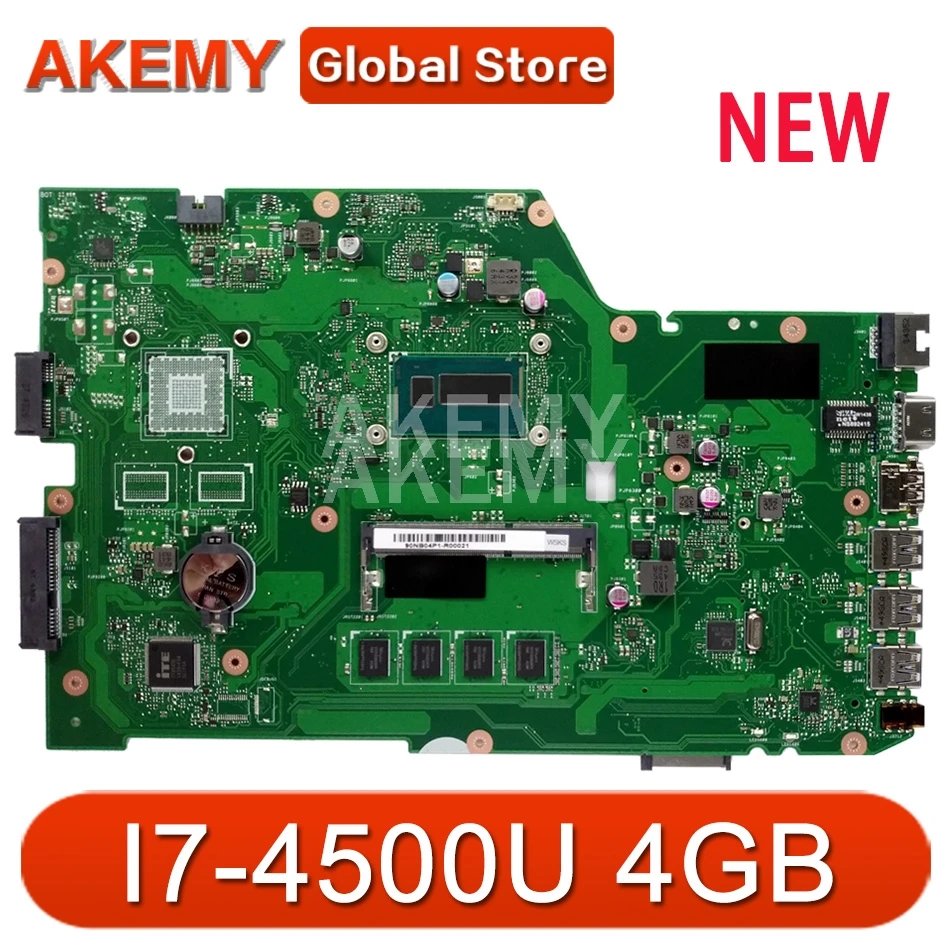 Для ASUS X751LA X751L X751LD R752LD R752LA R752LN rev2.0 I7 4500U материнская плата для ноутбука