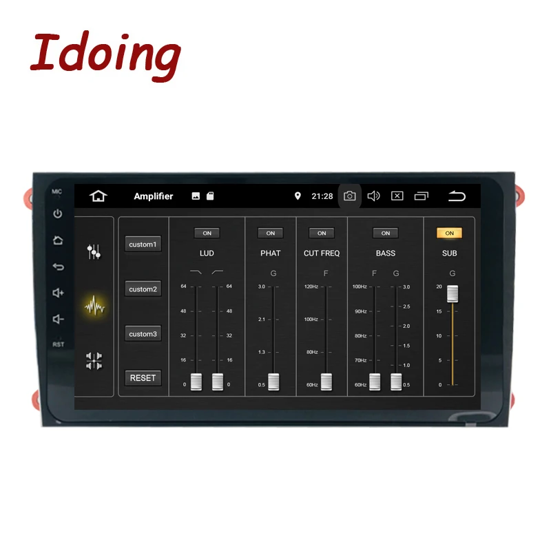 Idoing 9 &quot8 ядерный 2Din Andriod 0 автомобильный Радио gps DVD мультимедийный плеер 4 г + 64 для