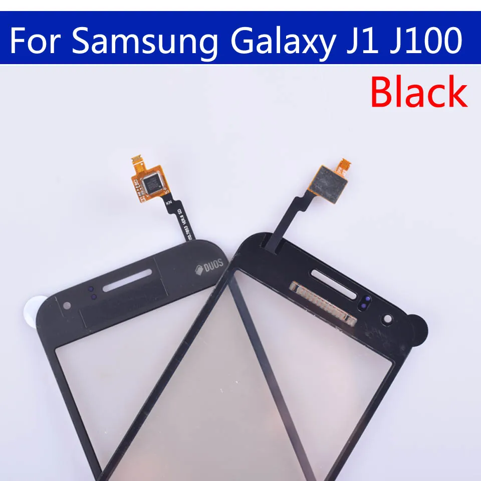 10 шт./партия для Samsung Galaxy Dous J1 J100 J100F J100H Сенсорная панель дигитайзер стекло