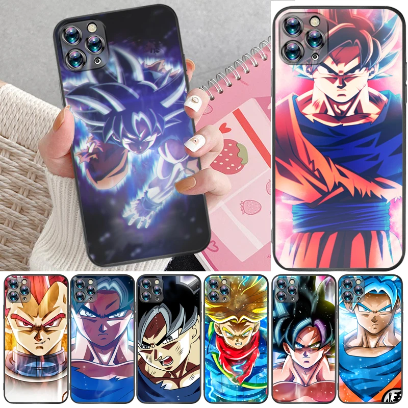 

Anime Dragon Figure Super Warrior Color Painting Phone Case For iPhone 12 Pro Max SE 2020 Mini Coque Funda Cases Carcasa