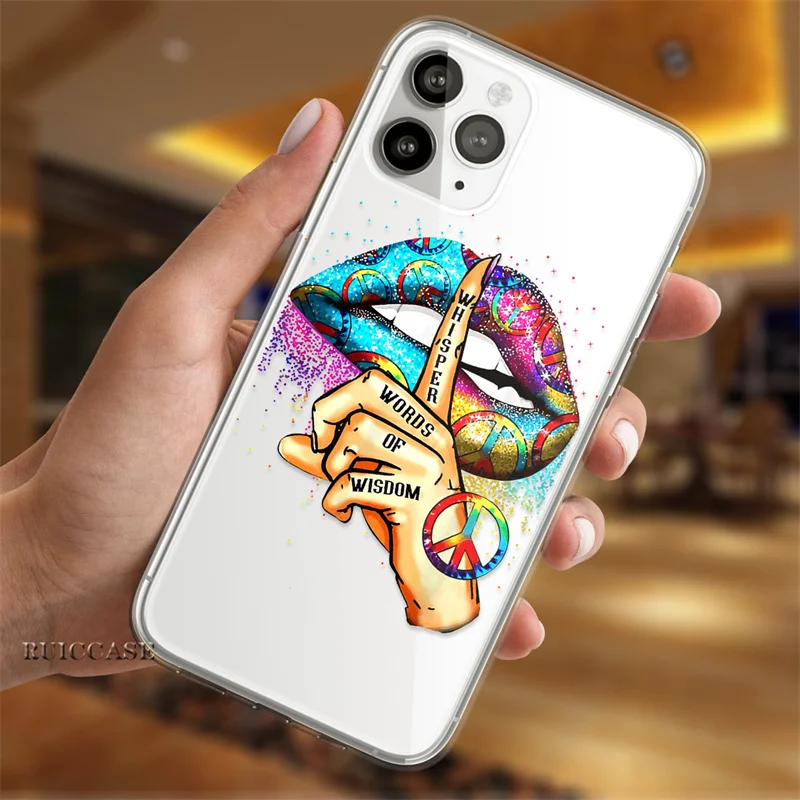 Матовый Мягкий силиконовый чехол для iPhone 11 12 13 Pro Max Mini XS X XR 7 8 Plus SE2