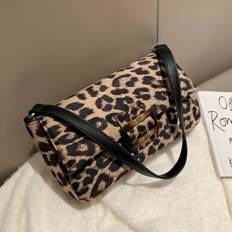 

Сумка-тоут женская из искусственной кожи, с леопардовым принтом, #40, 2019