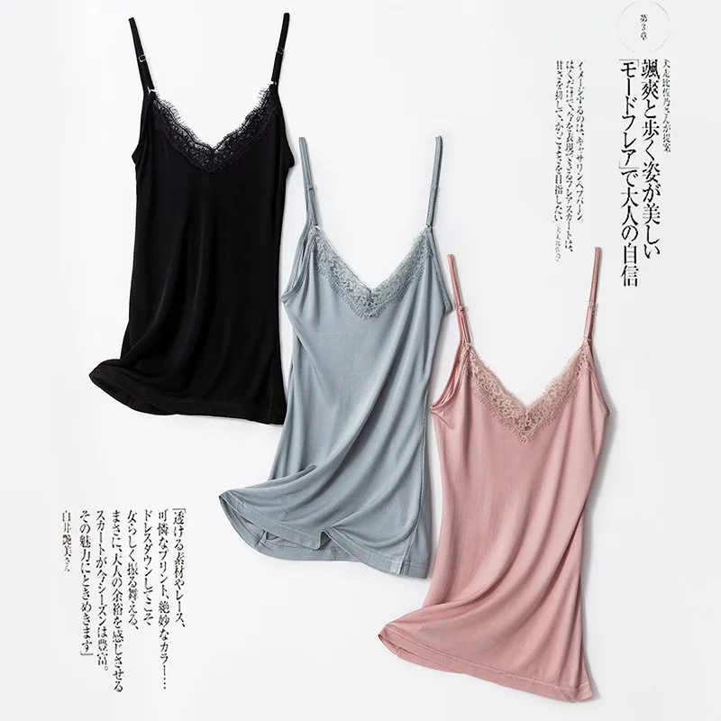 Женский Шелковый Топ Birdsky 2 шт. майка на бретельках v-образный вырез кружево 70%