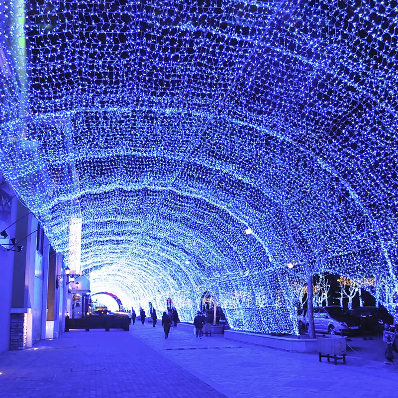 10 м гирлянда ЕС/США вилка Рождественские огни светодиодные гирлянды украшения