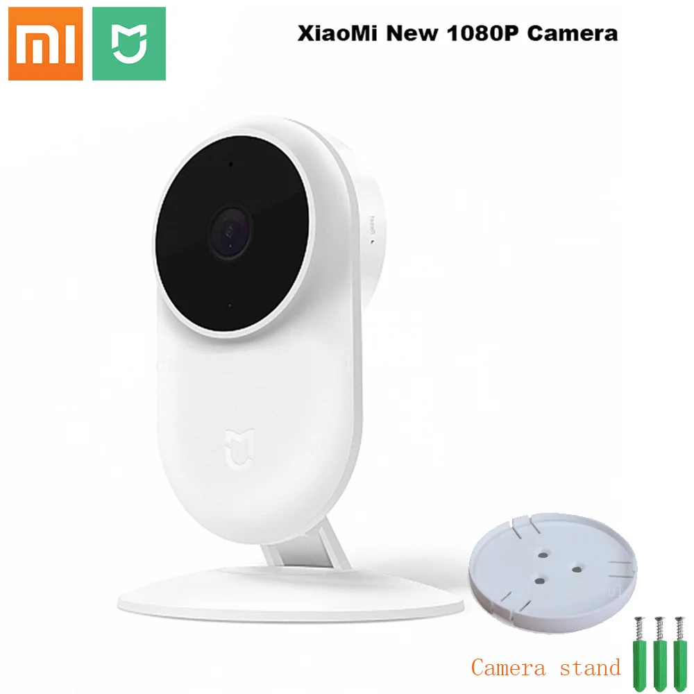 Original Xiaomi Mijia IP Smart Camear 1080P 2.4G Wifi 130 Wide Angle 10m Night Vision Hierarchical Detection Smart Camera for