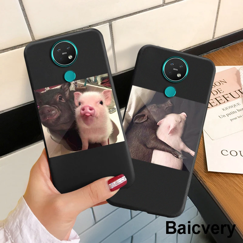 Чехол-бампер из тпу для Nokia 7 2 TA-1196 TA-1181 TA-1178 TA-1193 телефонные чехлы задняя крышка