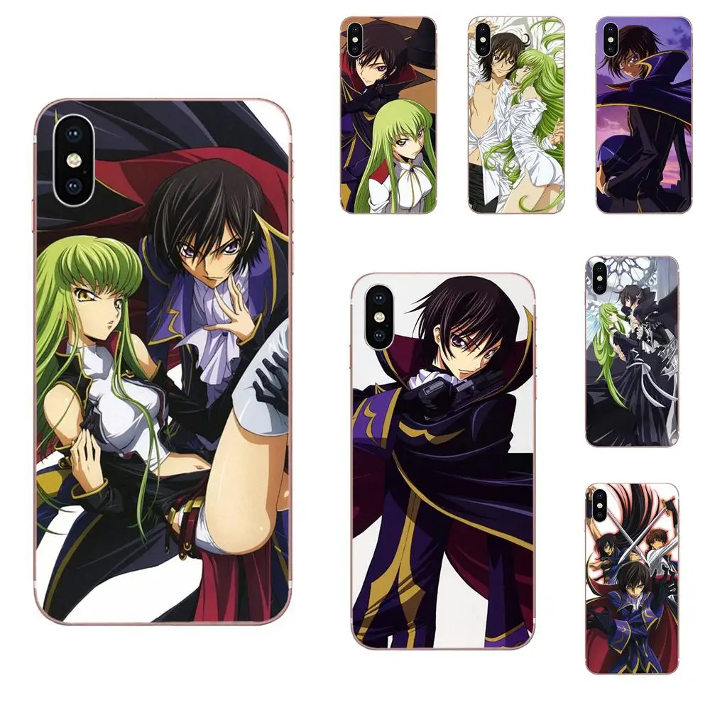 Стиль дизайн Пластик Pc сотовый Чехол для телефона с рисунком из аниме серия Code Geass