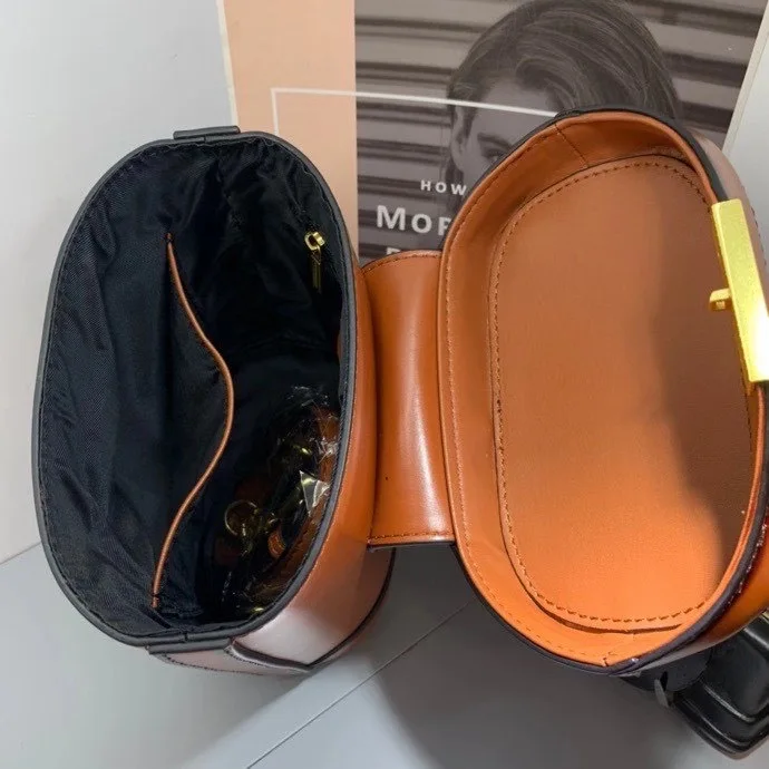 

2021High Quality Genuine Leather Bucket Bag Shoulder Bag for Women Purses and Handbags Ladies Crossbody Bag Vintage Designer Bag