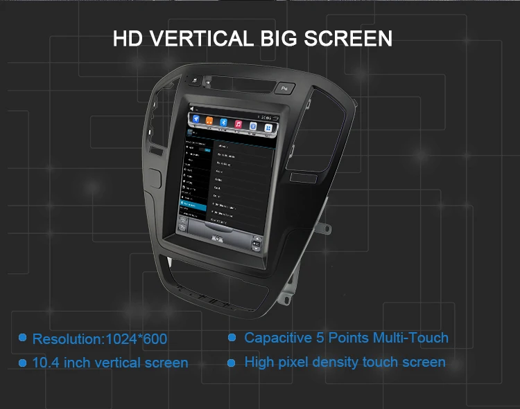 Navivix 10,4 ''автомобильный dvd-плеер Android 6,0 gps-навигация для Opel Insignia Vauxhall Holden CD300 CD400 2009- радио