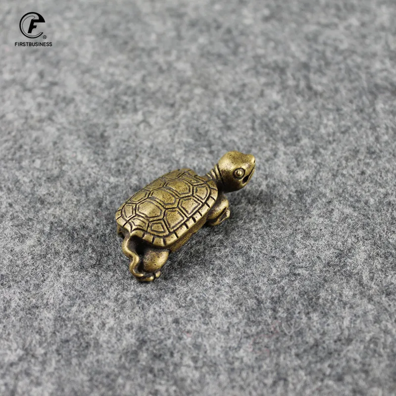 Винтажные медные черепаха для долголчности украшения ручной работы из латуни