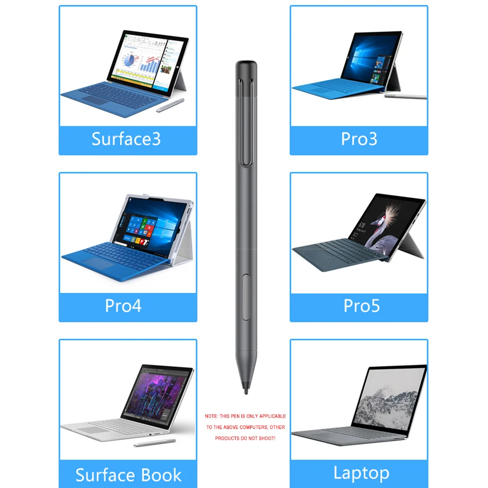Стилус поверхностный для Microsoft Surface Pro 7 3 4 5 6 поверхностного монтажа ноутбука