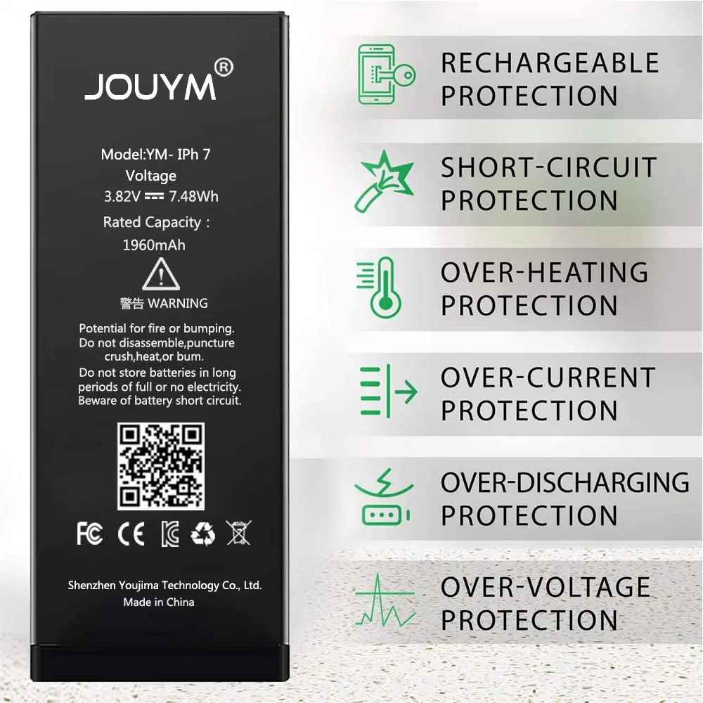 

Phone Battery For iPhone 6 S 6S 7 8 Plus 5S 5 SE 2016 Original High Capacity Bateria Replacement Batterie For iPhone6 7P 6P