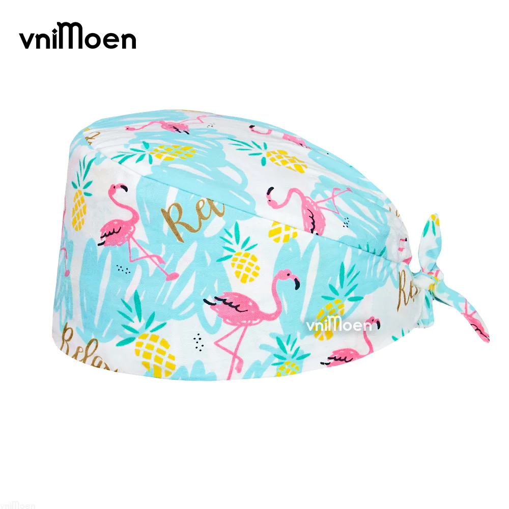 Шапка с рисунком совы для домашних животных Пылезащитная шапка рабочие шапки из 100% хлопка черепом