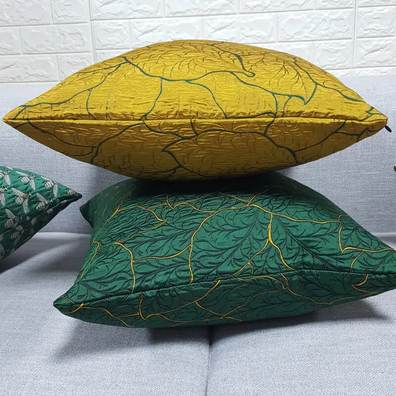 LeRadore Роскошная 3D наволочка с вышивкой из спандекса в пасторальном стиле для