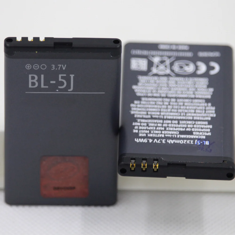 ISUNOO 10 шт./лот BL-5J батарея для телефона Nokia BL 5J BL-5J BL5J 5230 5232 5800 C3 X6 5900 mAh Замена BL 5J батарея