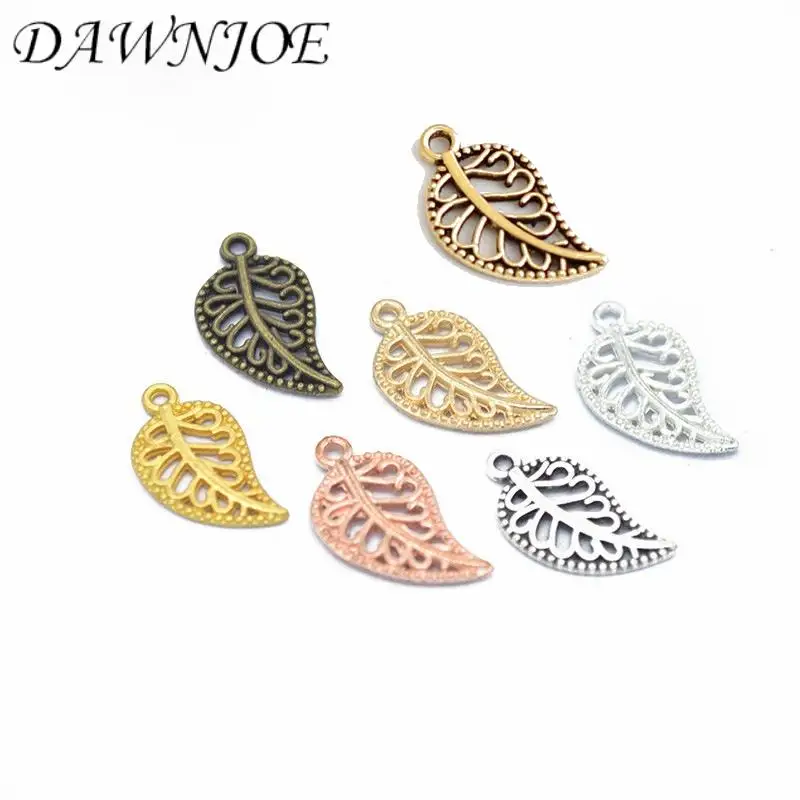 50 шт. листья дерева 9 х17 мм|Ювелирная фурнитура и компоненты| |